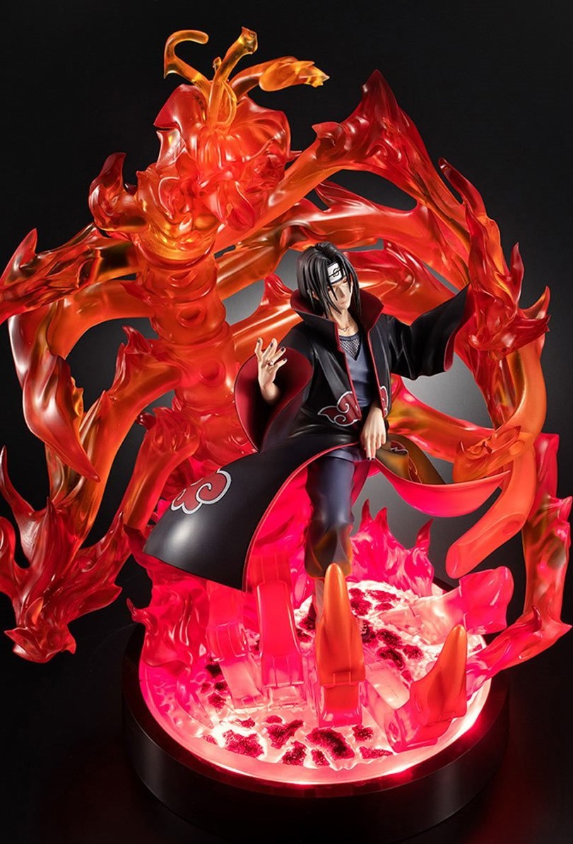 Naruto: Shippuden Itachi Uchiha Susanoo LED Base Version Precious G.E.M. Statue