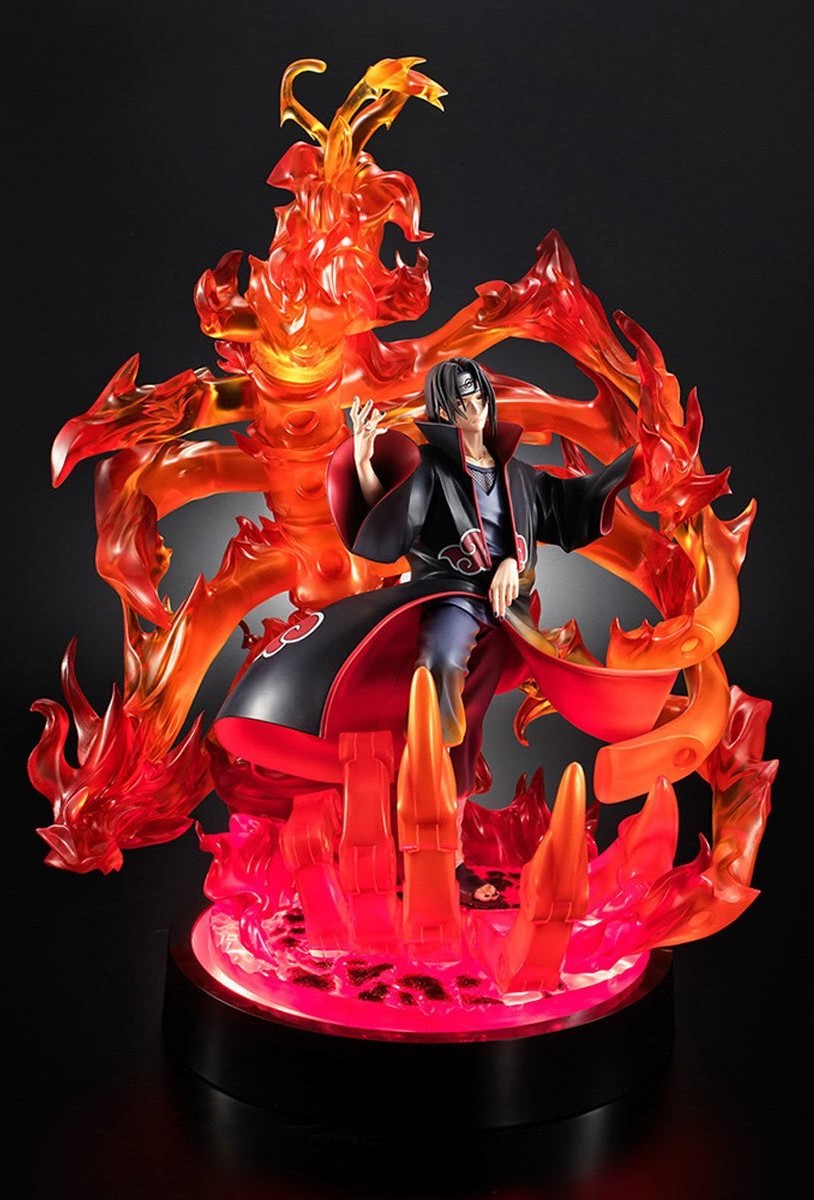 Naruto: Shippuden Itachi Uchiha Susanoo LED Base Version Precious G.E.M. Statue