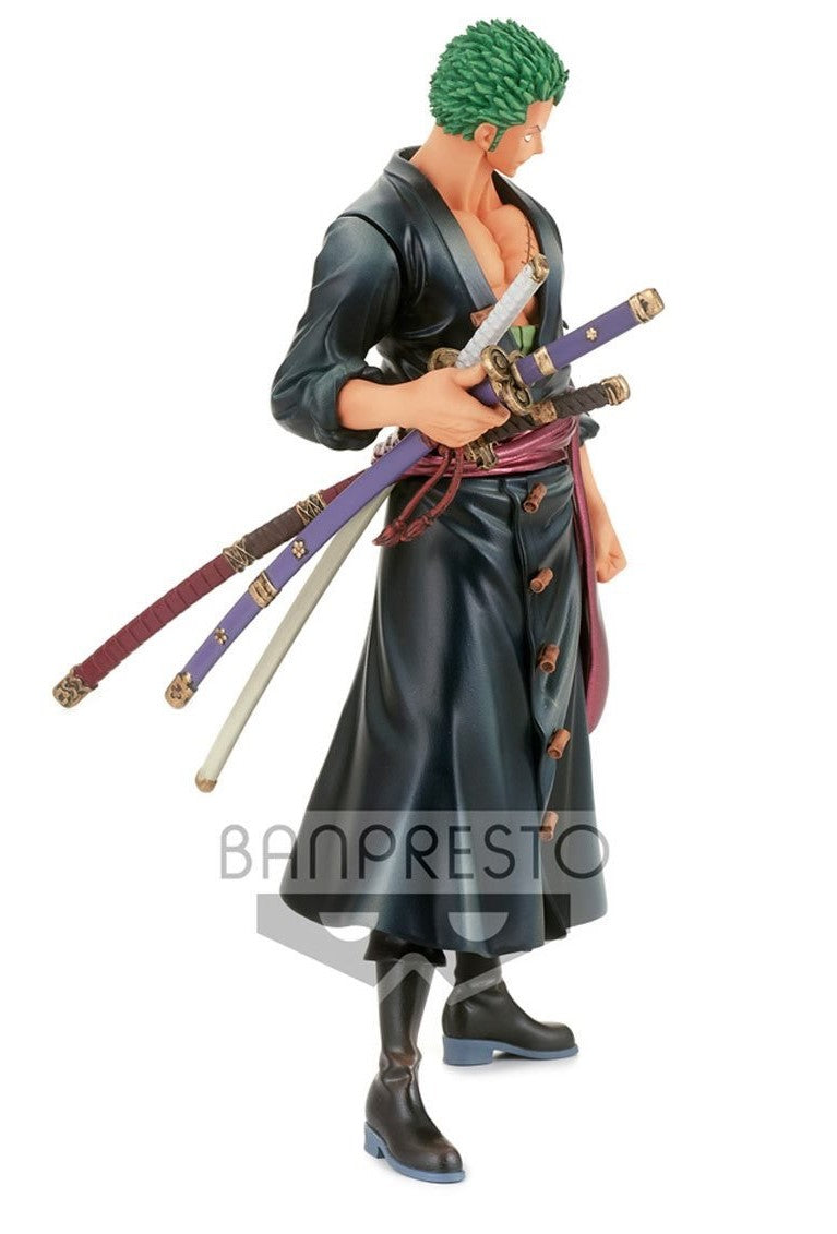 One Piece Roronoa Zoro The Grandline Series Vol. 1 Wanokuni DXF Statue