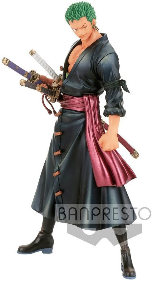 One Piece Roronoa Zoro The Grandline Series Vol. 1 Wanokuni DXF Statue