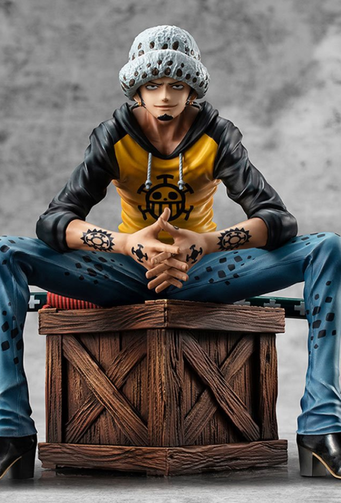 One Piece Portrait of Pirates Playback Memories Trafalgar Law Statue