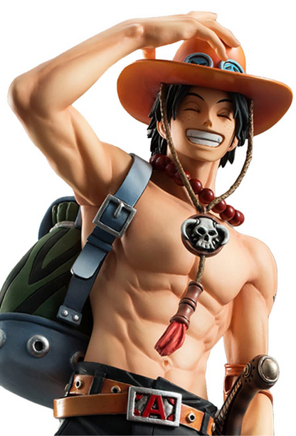 One Piece Portrait of Pirates Neo-DX Portgas D. Ace 10th Anniversary Limited Version Statue - ReRun