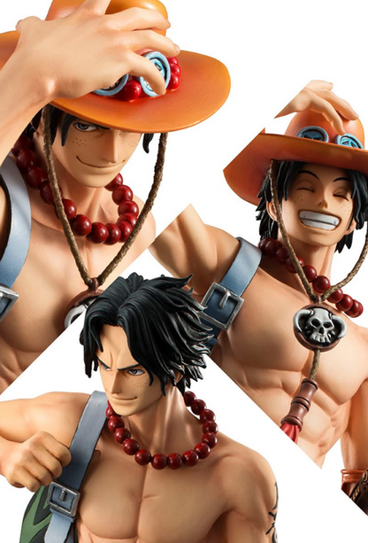 One Piece Portrait of Pirates Neo-DX Portgas D. Ace 10th Anniversary Limited Version Statue - ReRun