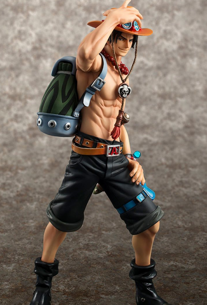 One Piece Portrait of Pirates Neo-DX Portgas D. Ace 10th Anniversary Limited Version Statue - ReRun