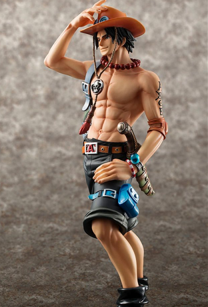 One Piece Portrait of Pirates Neo-DX Portgas D. Ace 10th Anniversary Limited Version Statue - ReRun