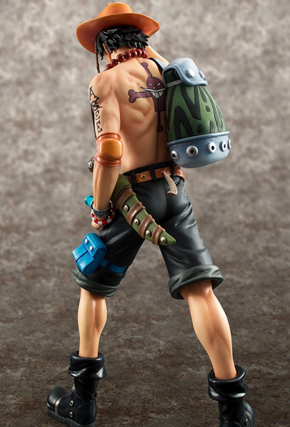 One Piece Portrait of Pirates Neo-DX Portgas D. Ace 10th Anniversary Limited Version Statue - ReRun