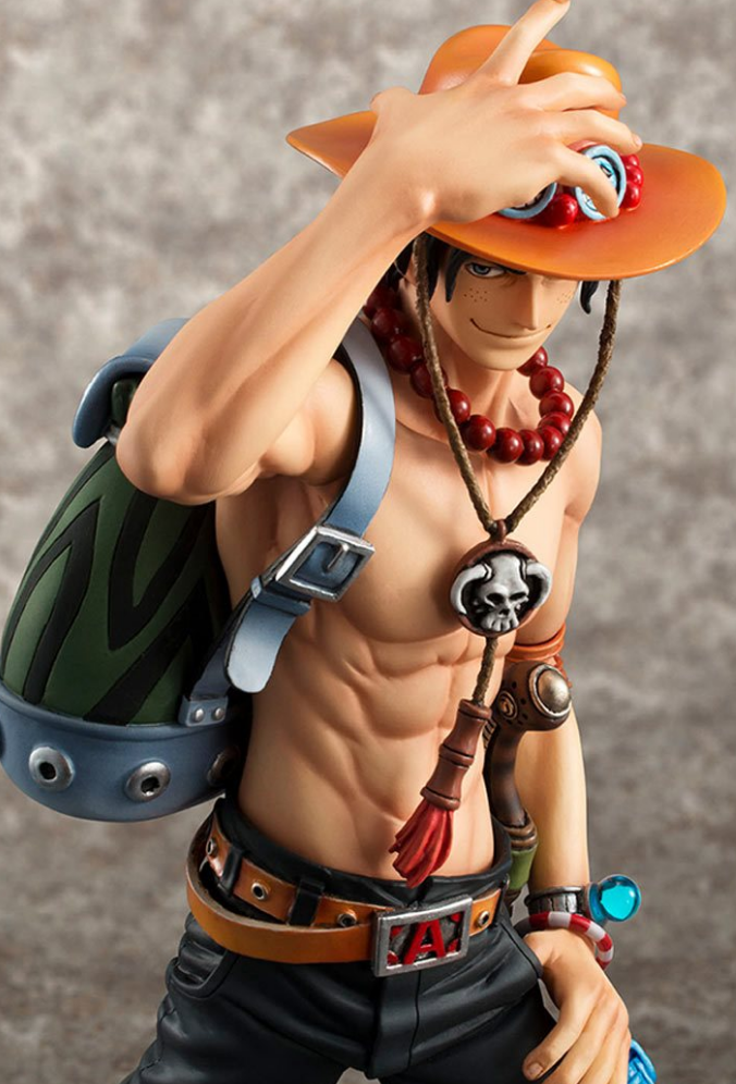 One Piece Portrait of Pirates Neo-DX Portgas D. Ace 10th Anniversary Limited Version Statue - ReRun