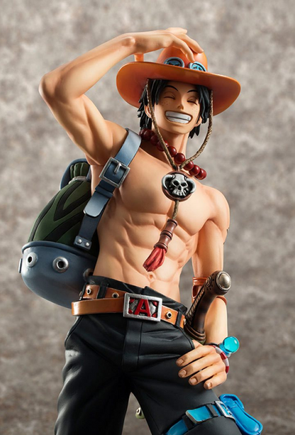 One Piece Portrait of Pirates Neo-DX Portgas D. Ace 10th Anniversary Limited Version Statue - ReRun