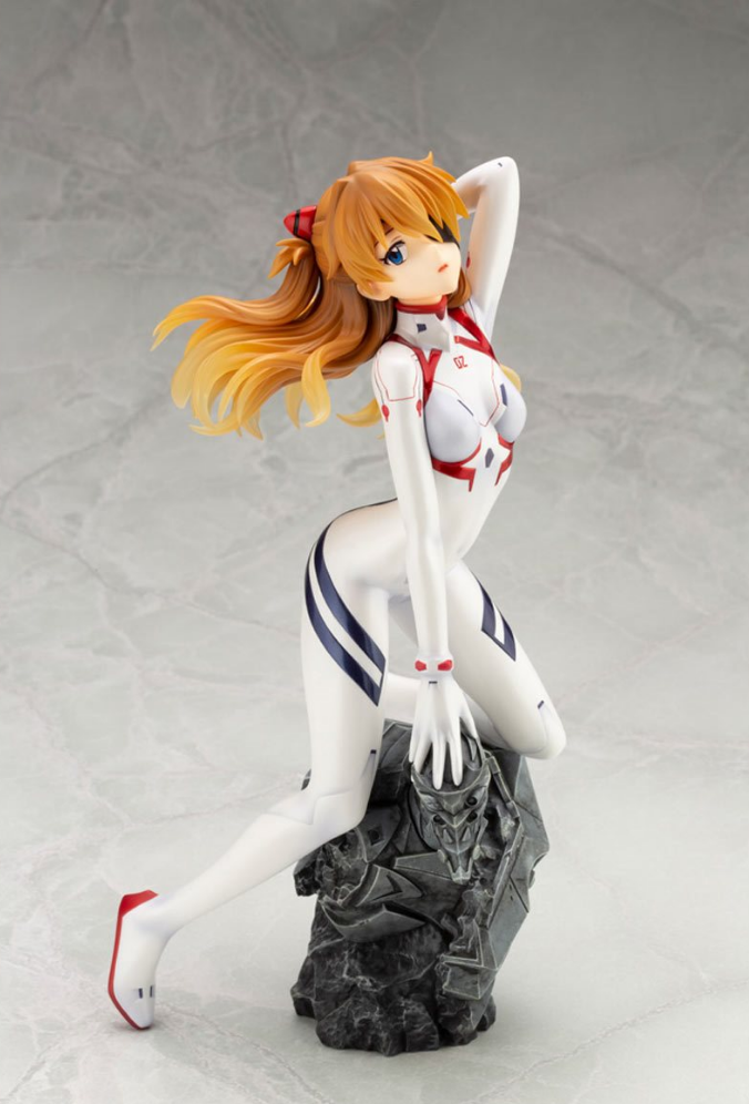 Evangelion: 3.0+1.0 Thrice Upon a Time Asuka Langley Shikinami White Pluguit Ver. 1:6 Scale Statue