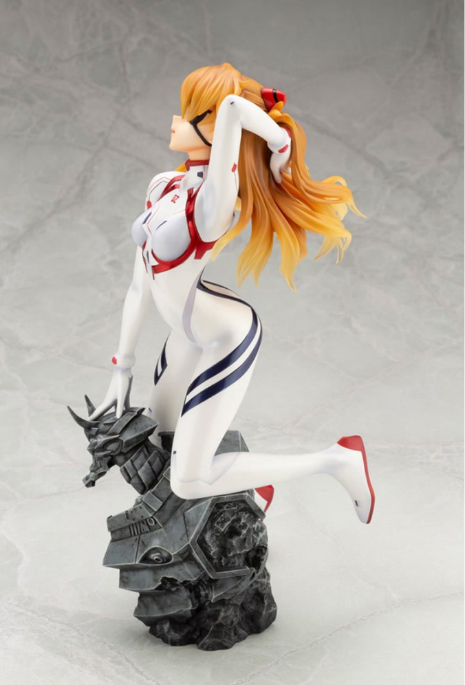 Evangelion: 3.0+1.0 Thrice Upon a Time Asuka Langley Shikinami White Pluguit Ver. 1:6 Scale Statue