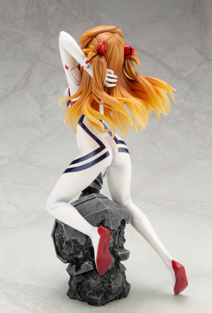 Evangelion: 3.0+1.0 Thrice Upon a Time Asuka Langley Shikinami White Pluguit Ver. 1:6 Scale Statue