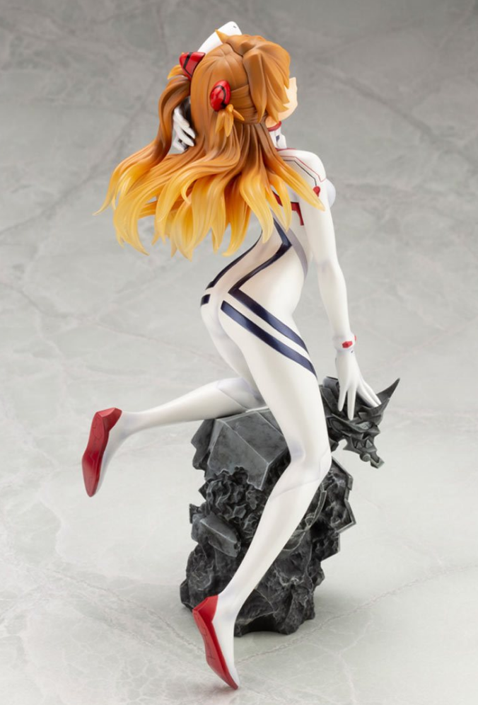 Evangelion: 3.0+1.0 Thrice Upon a Time Asuka Langley Shikinami White Pluguit Ver. 1:6 Scale Statue