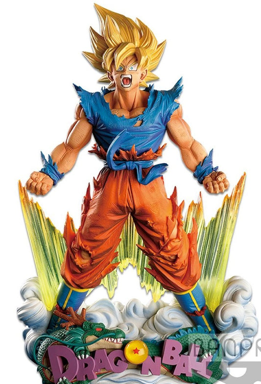 Dragon Ball Z Super Saiyan Goku Brush Ver. Super Master Stars Diorama Statue