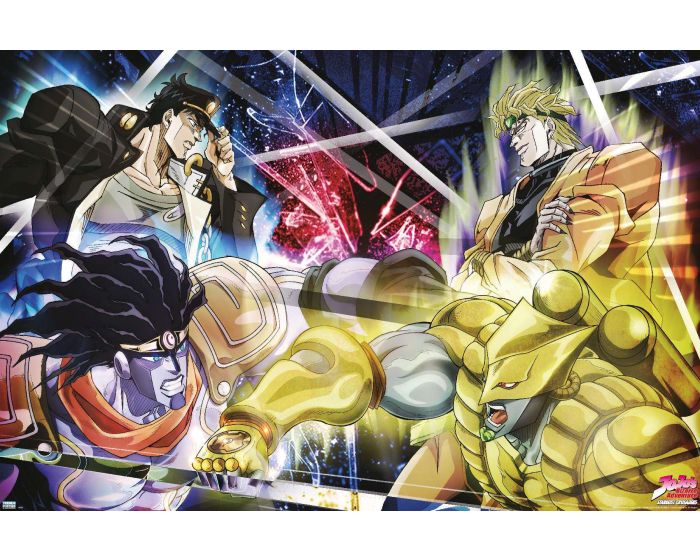 JoJo's Bizarre Adventure, Jotaro vs Dio Poster