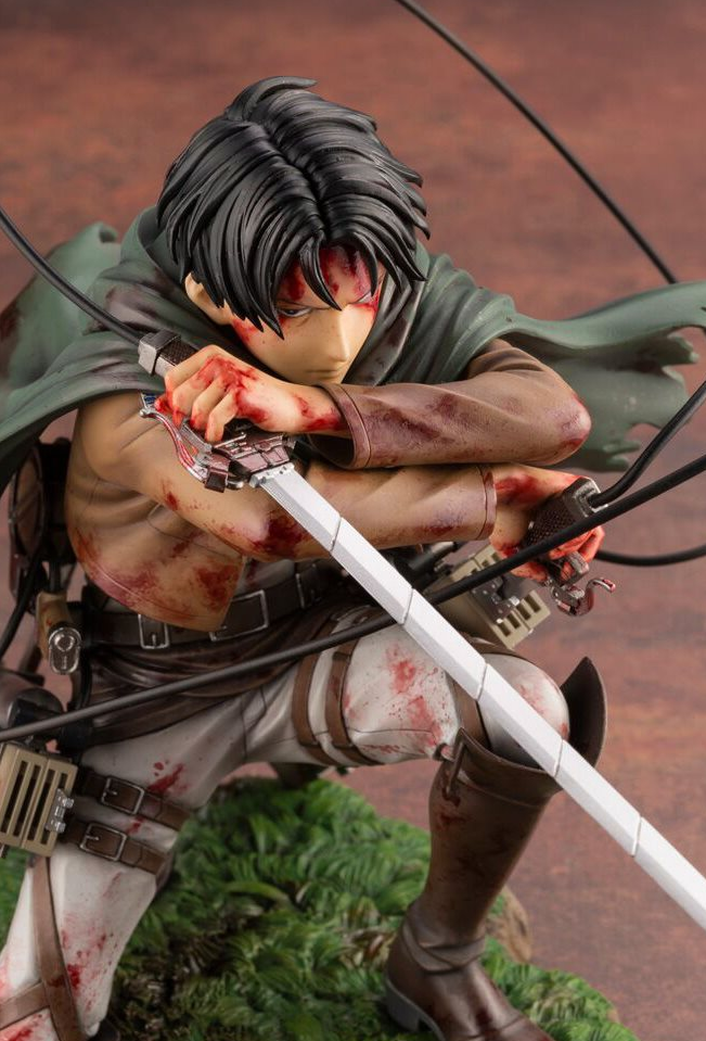 Attack on Titan Levi Fortitude Version ARTFX J 1:7 Scale Statue