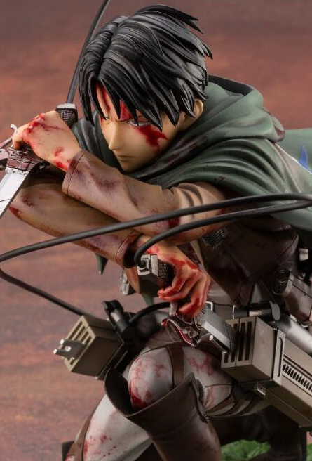 Attack on Titan Levi Fortitude Version ARTFX J 1:7 Scale Statue