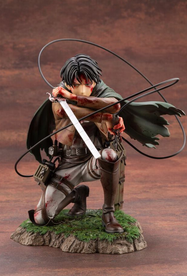 Attack on Titan Levi Fortitude Version ARTFX J 1:7 Scale Statue