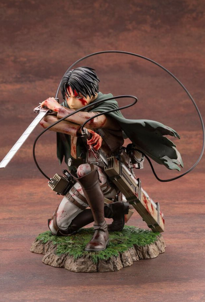 Attack on Titan Levi Fortitude Version ARTFX J 1:7 Scale Statue