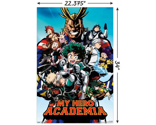 My Hero Academia Class 1-A Poster