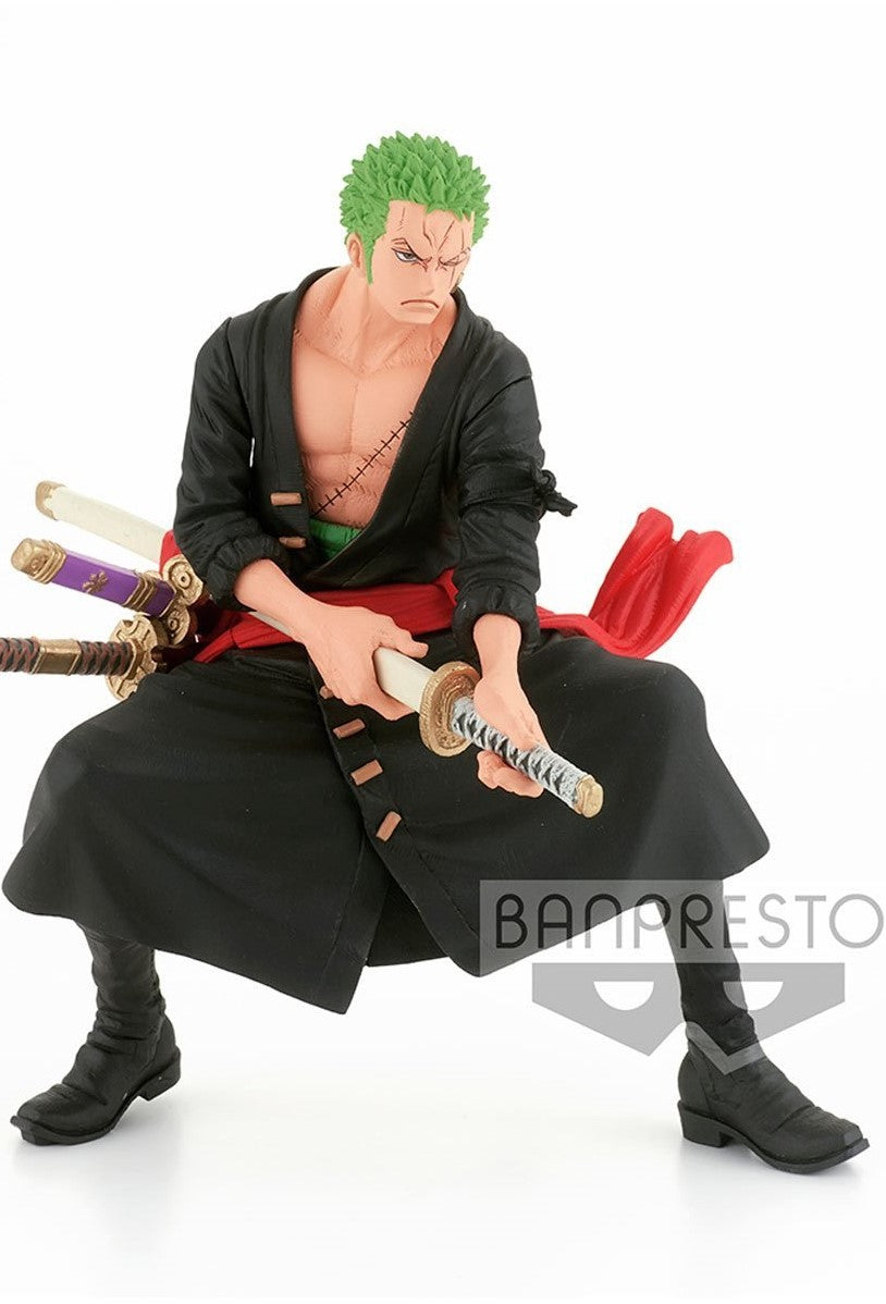 One Piece Roronoa Zoro Wanokuni Style II King of Artist Statue