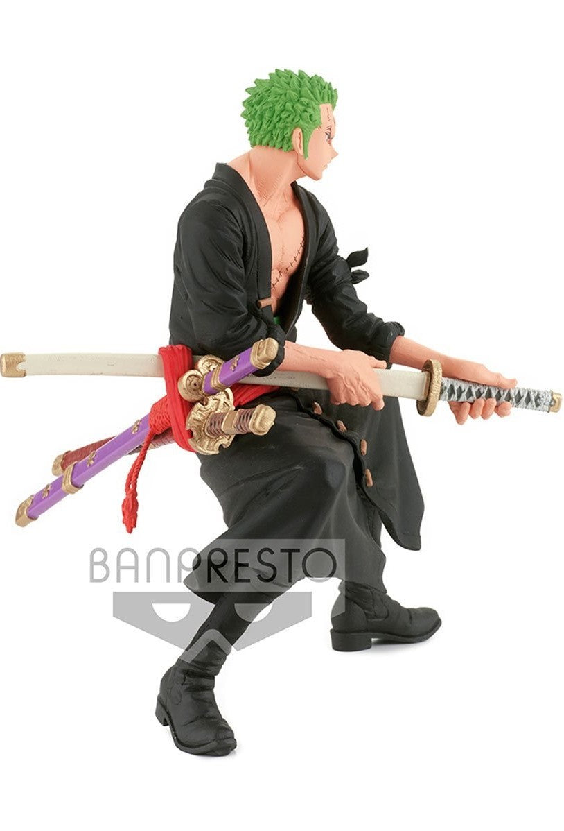 One Piece Roronoa Zoro Wanokuni Style II King of Artist Statue