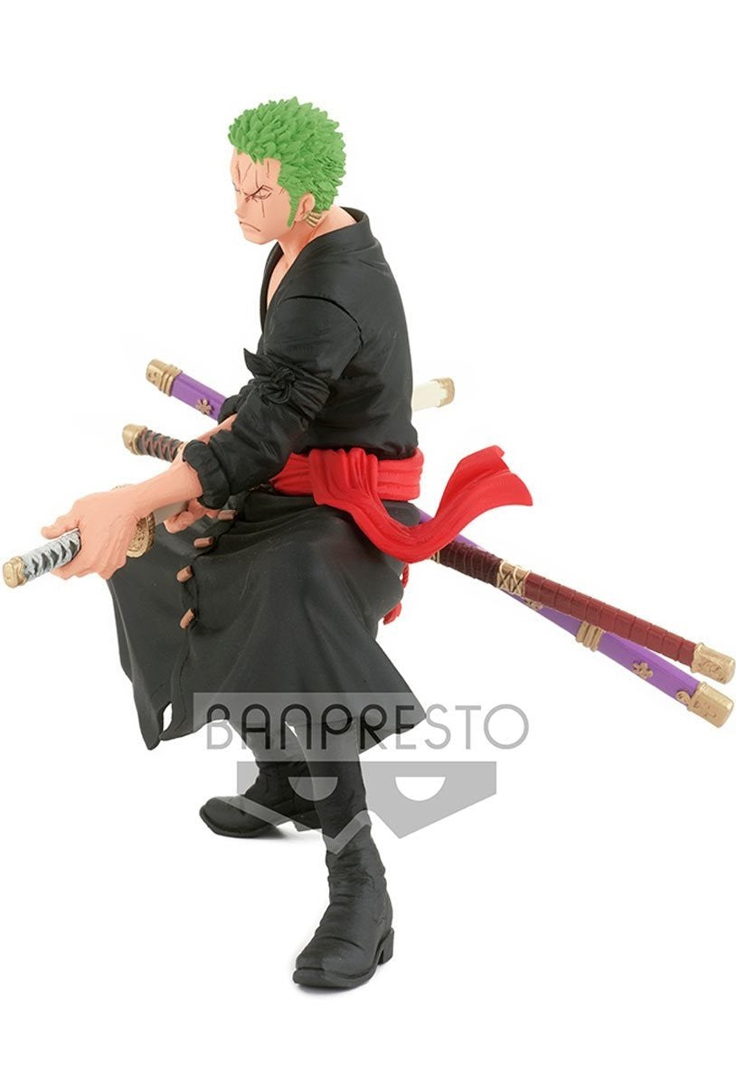 One Piece Roronoa Zoro Wanokuni Style II King of Artist Statue