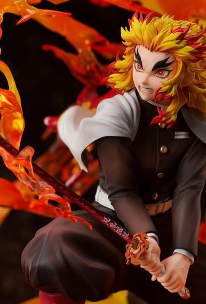 Demon Slayer: Kimetsu no Yaiba Kyojuro Rengoku Flame Breathing Esoteric Art Ninth Form: Rengoku 1:8 Scale Figure