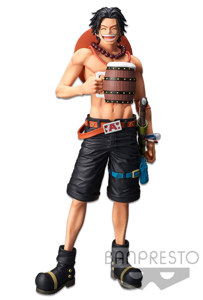 One Piece Portgas D. Ace Grandista Nero Statue